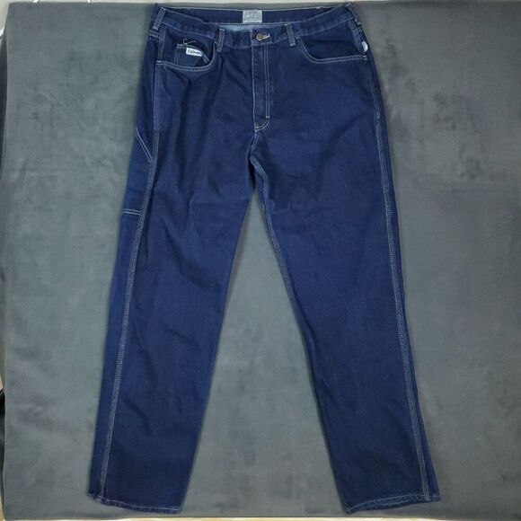 Tyndale FRMC Flame Resistant Jeans Mens 38x36 Workwear USA Arc Rated 15 Cal CAT2 - Picture 1 of 16